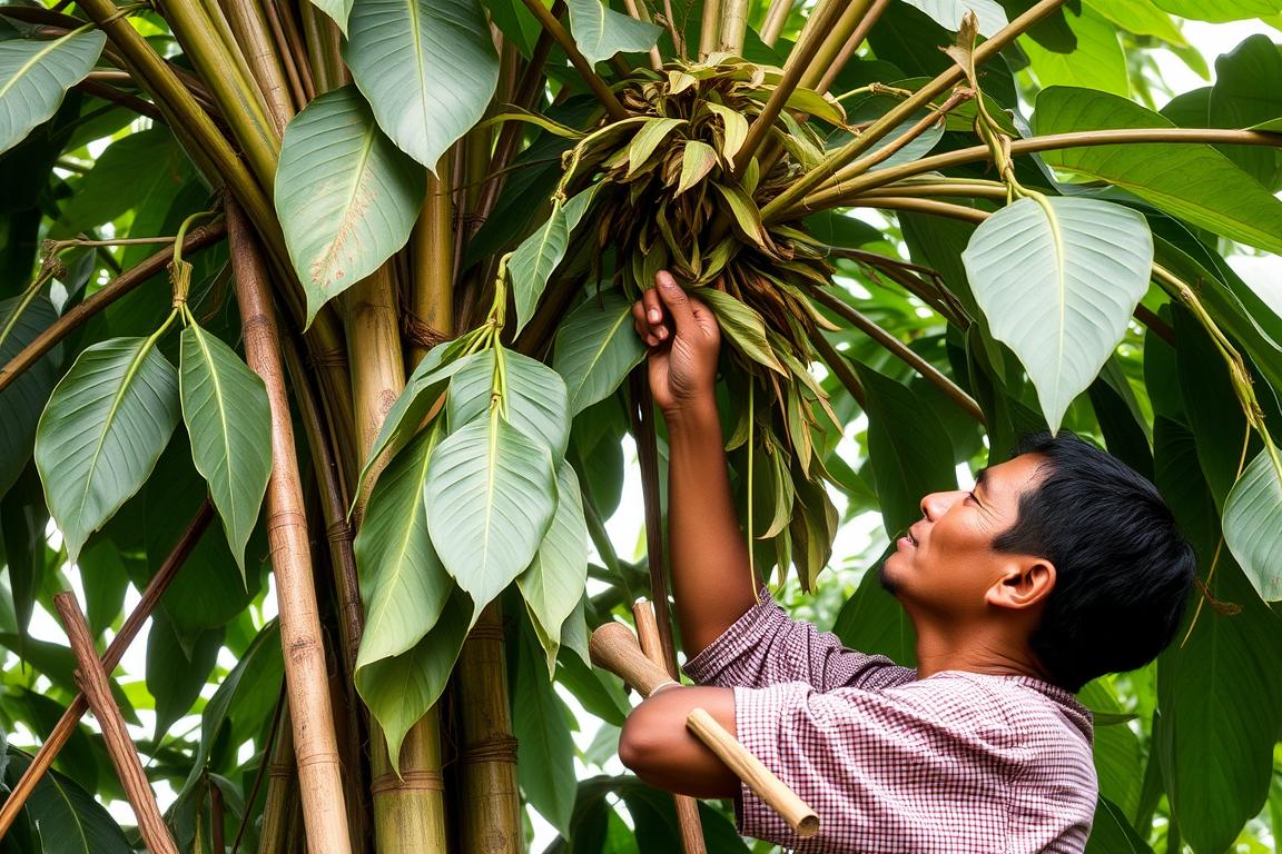 kratom harvesting