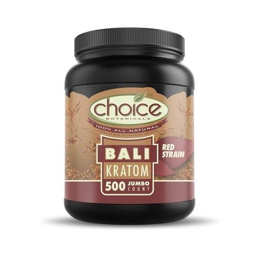 Choice Botanicals 500 Count Jumbo Kratom Capsules