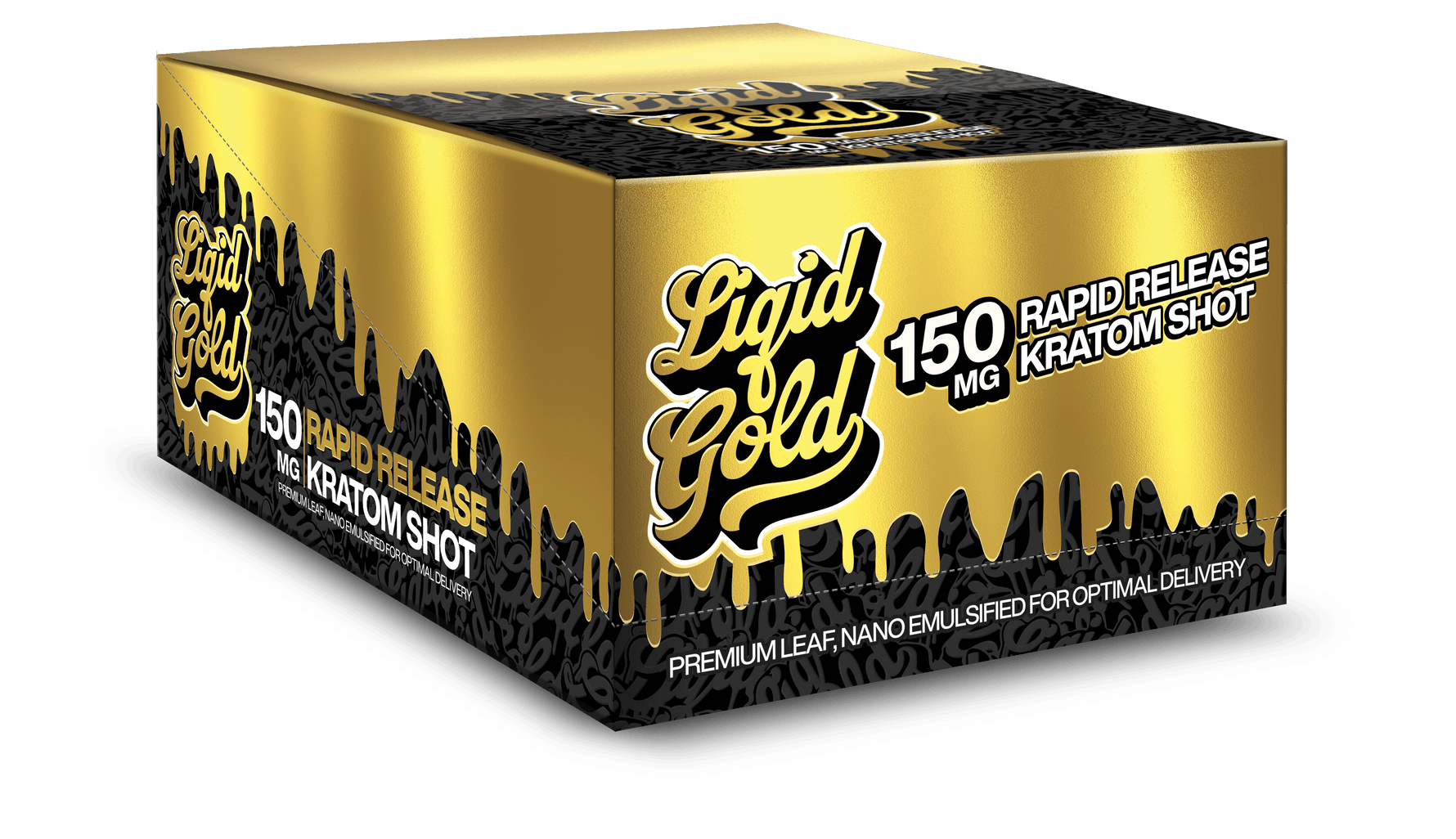 liqid gold 150mg kratom shot