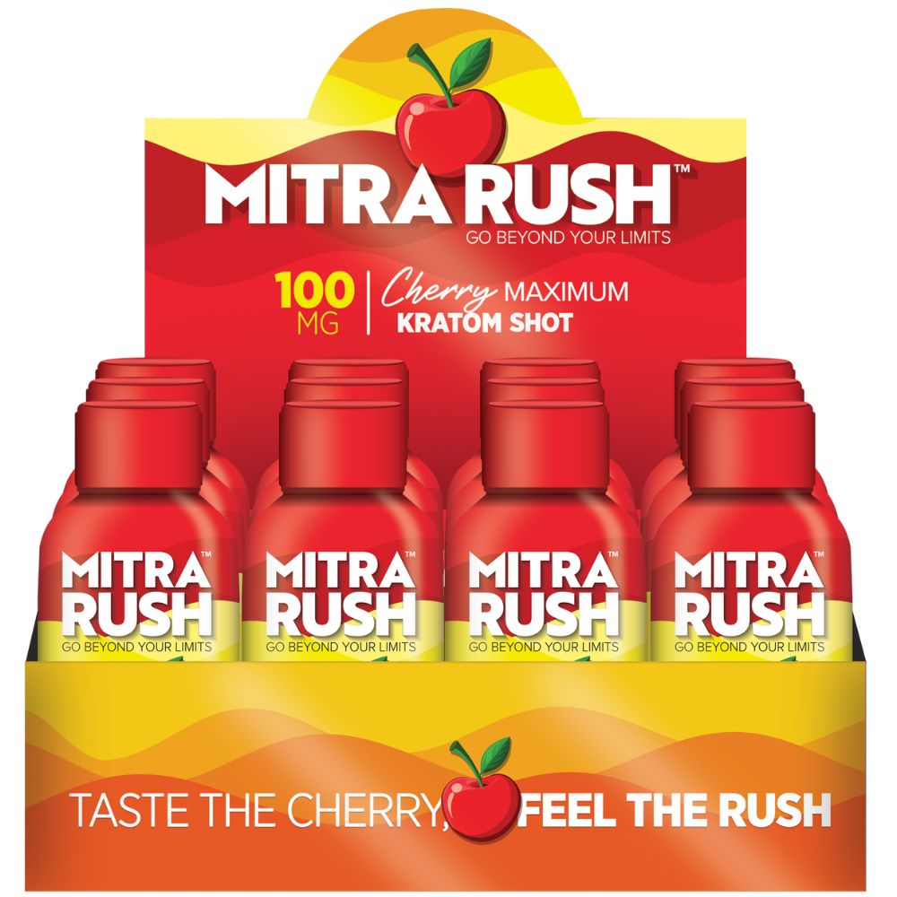 Mitra Rush Cherry Kratom Shots