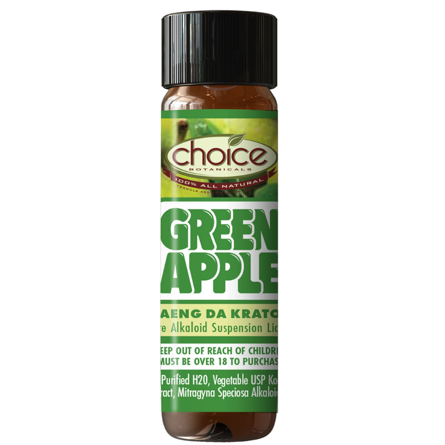 Choice Botanicals Green Apple Liquid Kratom Extract - 15ML