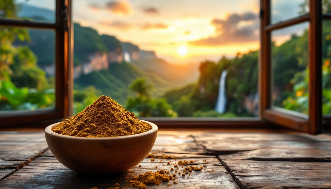 red kratom powder
