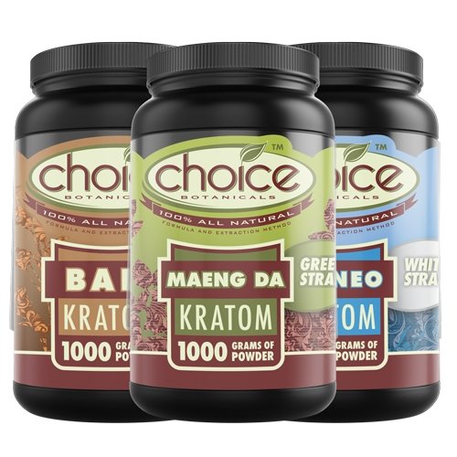 Choice Botanicals 1000 Count Jumbo Kratom Capsules $239.99 USD