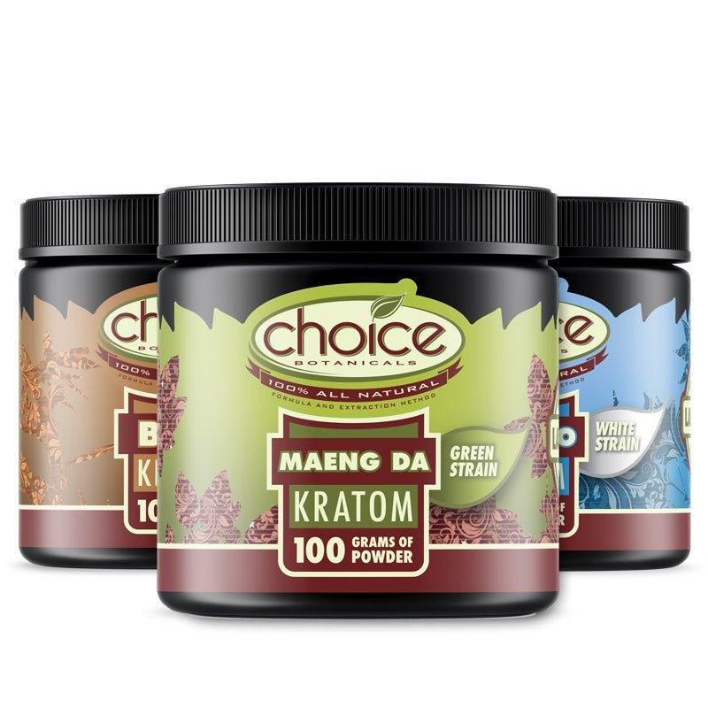 Choice Botanicals 100 Gram Kratom Powder