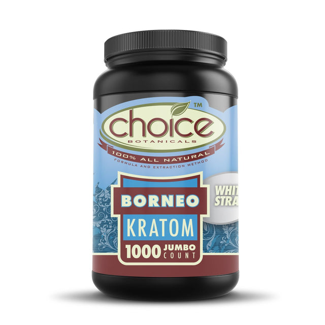 Choice Botanicals 1000 Count Jumbo Kratom Capsules