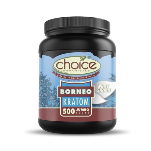 Choice Botanicals 500 Count Jumbo Kratom Capsules