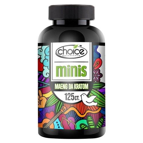 Choice Minis 125ct Kratom Capsules