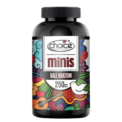 Choice Minis 250ct Kratom Capsules