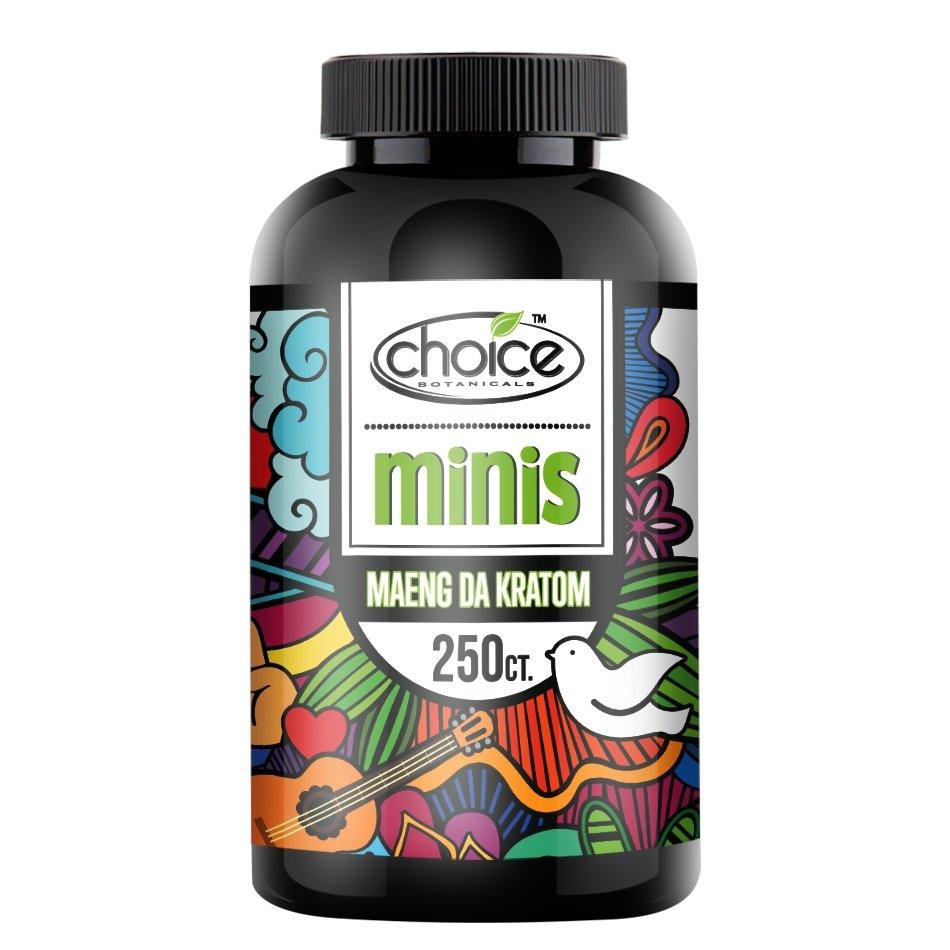 Choice Minis 250ct Kratom Capsules